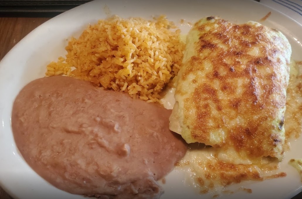 cheesy burrito